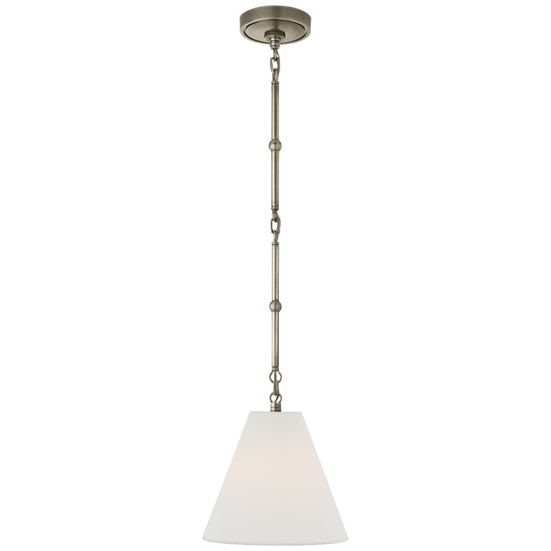 Visual Comfort Signature TOB 5089AN-L One Light Hanging Lantern, Antique Nickel