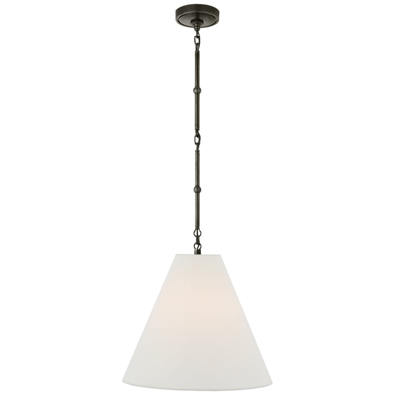 Visual Comfort Signature TOB 5090BZ-L One Light Hanging Lantern, Bronze