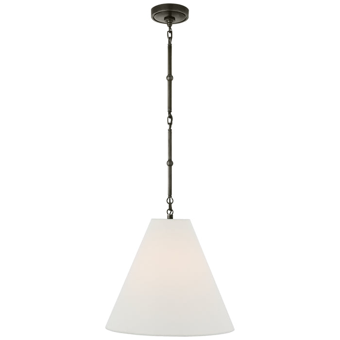 Visual Comfort Signature TOB 5090BZ-L One Light Hanging Lantern, Bronze