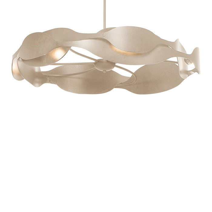 Hubbardton Forge 132160-SKT-MULT-84 Six Light Pendant, Soft Gold