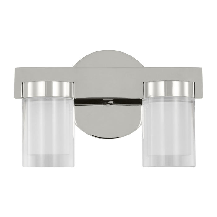 Visual Comfort Modern KWBA20027N LED Bath, Polished Nickel