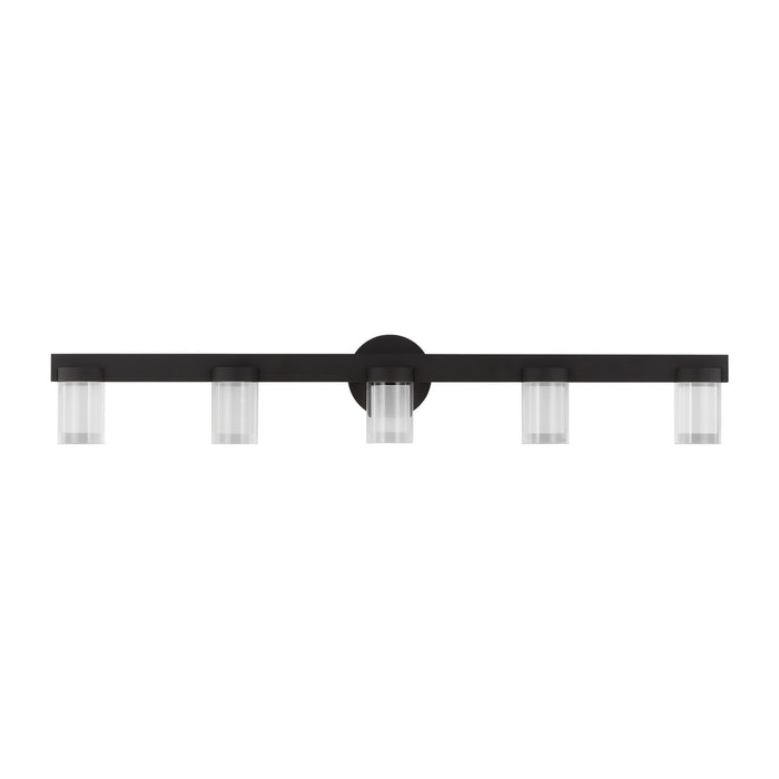 Visual Comfort Modern KWBA27627B LED Bath, Nightshade Black
