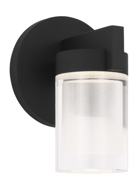 Visual Comfort Modern KWWS19927B LED Wall Sconce, Nightshade Black