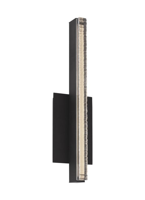 Visual Comfort Modern MDWS18327B LED Wall Sconce, Nightshade Black