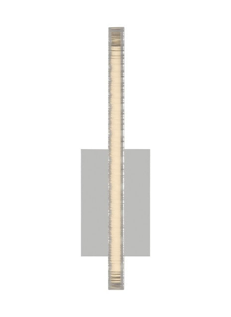 Visual Comfort Modern MDWS18327N LED Wall Sconce, Polished Nickel