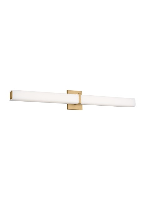 Visual Comfort Modern SLBA14430NB LED Bath Vanity, Natural Brass