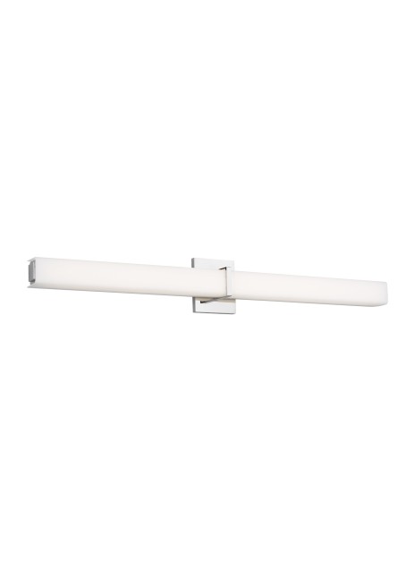 Visual Comfort Modern SLBA14430S LED Bath Vanity, Satin Nickel