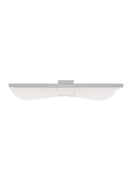 Visual Comfort Modern SLBA14730N LED Bath Vanity, Polished Nickel