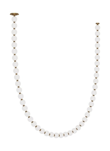 Visual Comfort Modern SLCH22430NBR LED Chandelier, Natural Brass