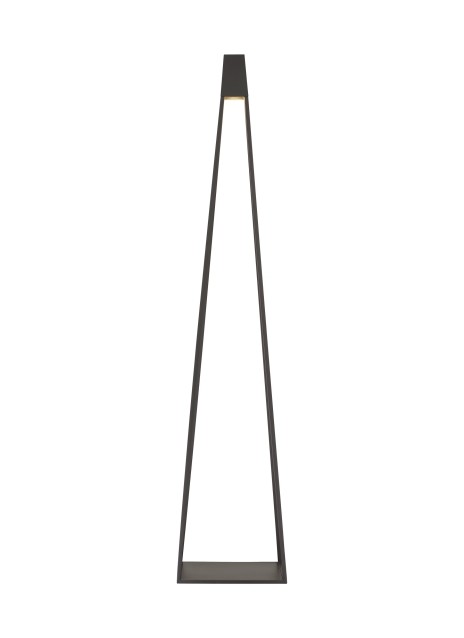 Visual Comfort Modern SLOFL10927BZ LED Outdoor Floor Lamp, Bronze