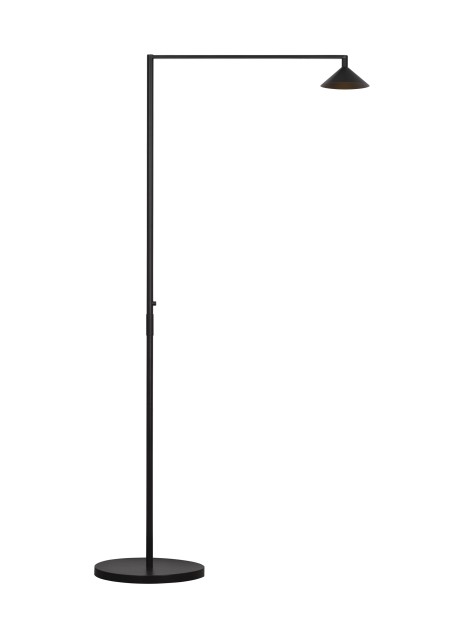 Visual Comfort Modern SLOFL24527B LED Outdoor Floor Lamp, Black