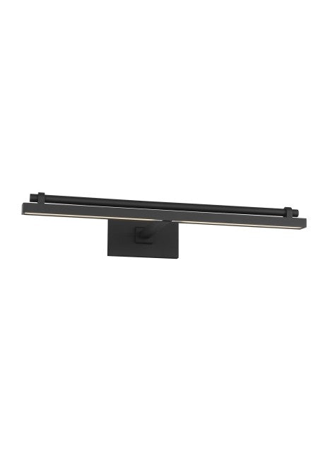 Visual Comfort Modern SLPC11530B LED Picture Light, Nightshade Black