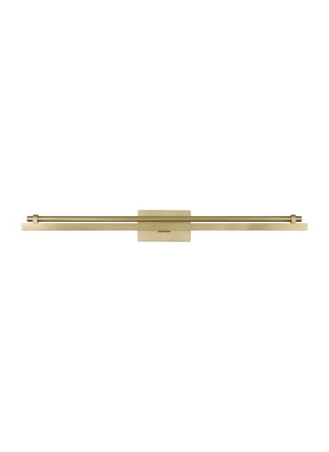 Visual Comfort Modern SLPC11630NB LED Picture Light, Natural Brass