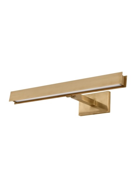Visual Comfort Modern SLPC11830NB LED Picture Light, Natural Brass