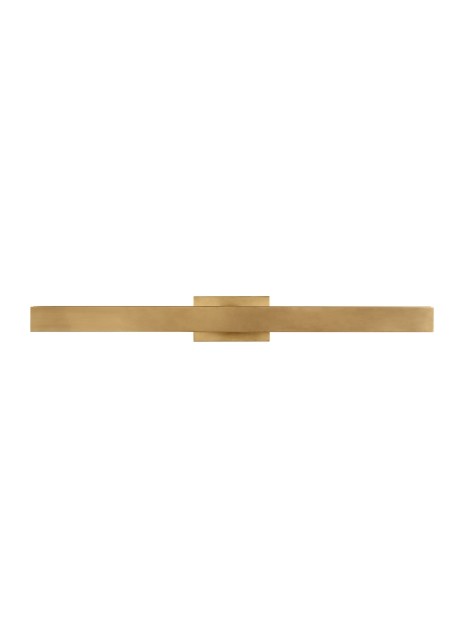 Visual Comfort Modern SLPC11930NB LED Picture Light, Natural Brass