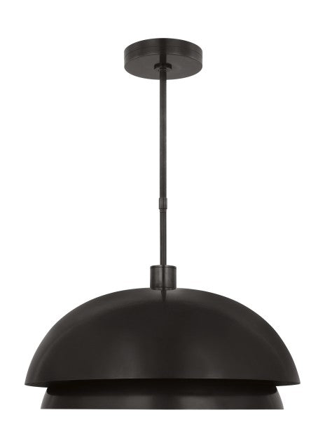 Visual Comfort Modern SLPD13527BZ LED Pendant, Dark Bronze