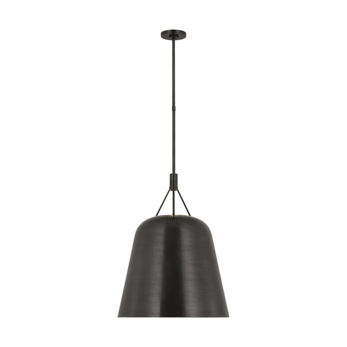 Visual Comfort Modern SLPD26927BZ LED Pendant, Dark Bronze