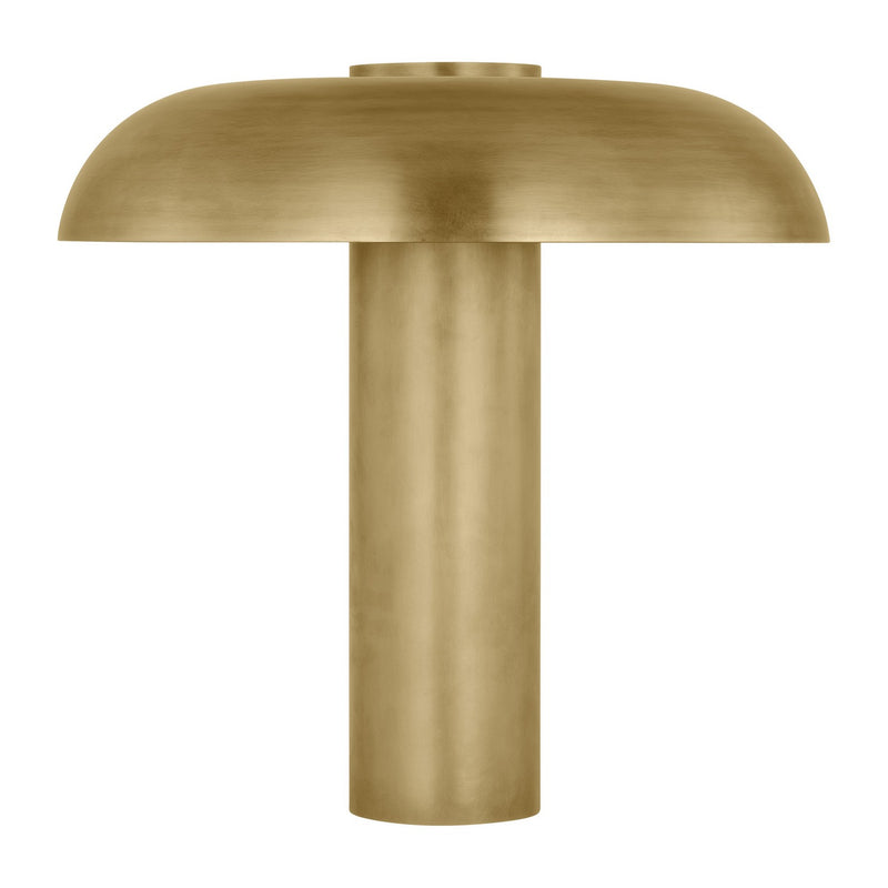 Visual Comfort Modern SLTB26627NB LED Table Lamp, Natural Brass
