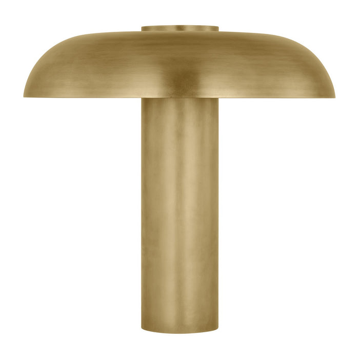 Visual Comfort Modern SLTB26627NB LED Table Lamp, Natural Brass