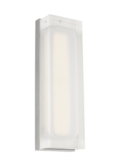 Visual Comfort Modern SLWS12130N LED Wall Sconce, Polished Nickel