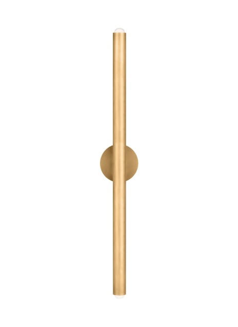 Visual Comfort Modern KWWS10827NB LED Wall Sconce, Natural Brass