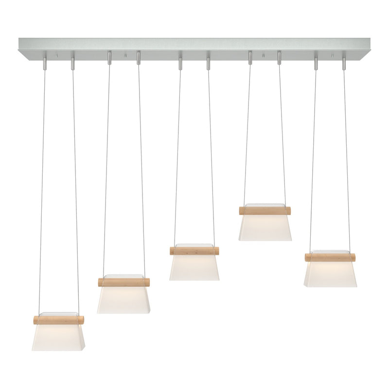 Hubbardton Forge 136570-LED-STND-82-WD-YE0560 LED Pendant, Vintage Platinum