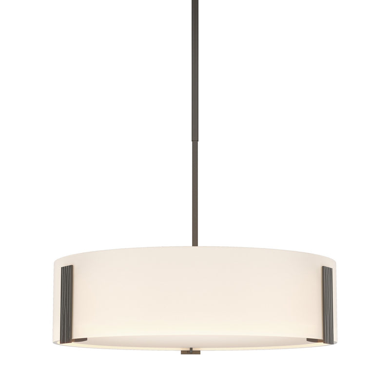 Hubbardton Forge 136753-SKT-MULT-07-GG0216 Three Light Pendant, Dark Smoke