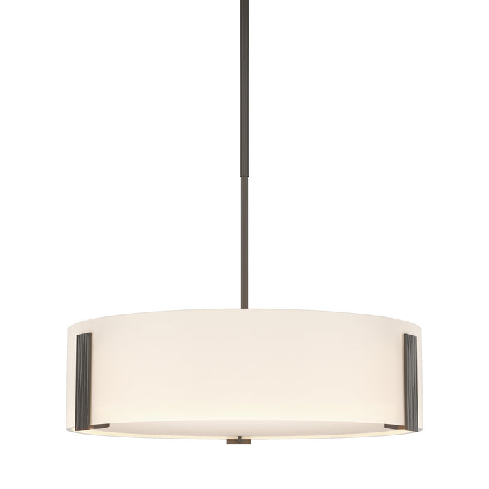 Hubbardton Forge 136753-SKT-MULT-07-GG0216 Three Light Pendant, Dark Smoke
