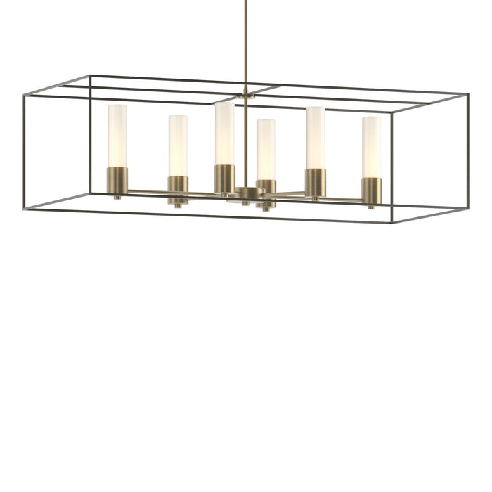 Hubbardton Forge 138940-SKT-MULT-84-07-GG0392 Six Light Pendant, Soft Gold