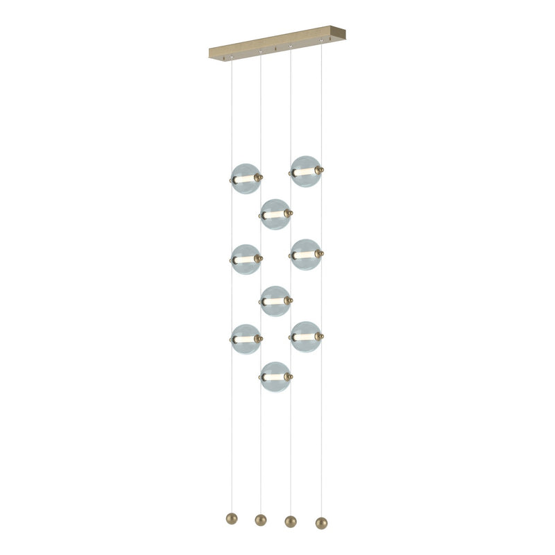Hubbardton Forge 139057-LED-STND-84-YL0668 LED Pendant, Soft Gold