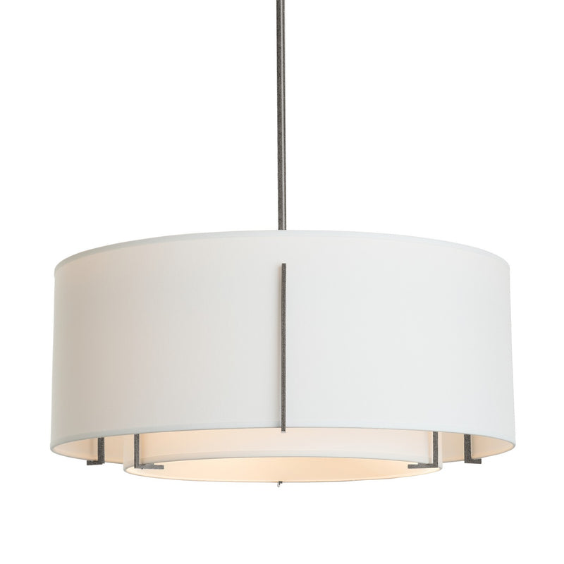 Hubbardton Forge 139610-SKT-MULT-20-SF2290-SF2899 Three Light Pendant, Natural Iron