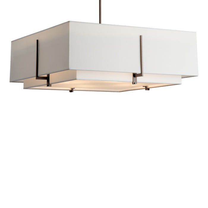 Hubbardton Forge 139635-SKT-MULT-05-SF2012-SF2401 Four Light Pendant, Bronze