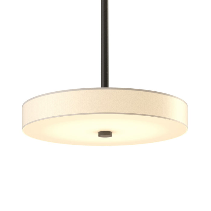 Hubbardton Forge 139710-LED-MULT-07-SH1971 LED Pendant, Dark Smoke