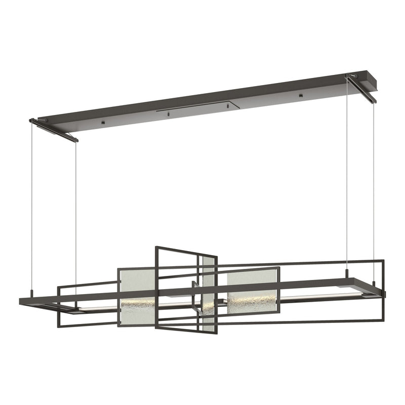 Hubbardton Forge 139754-LED-STND-07-85 LED Pendant, Dark Smoke