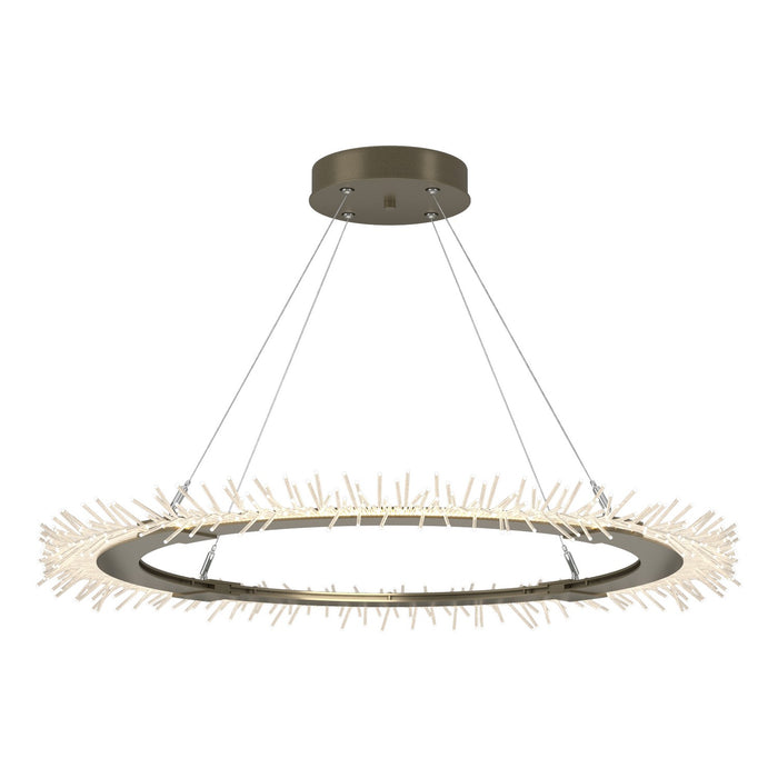 Hubbardton Forge 139772-LED-STND-84 LED Pendant, Soft Gold