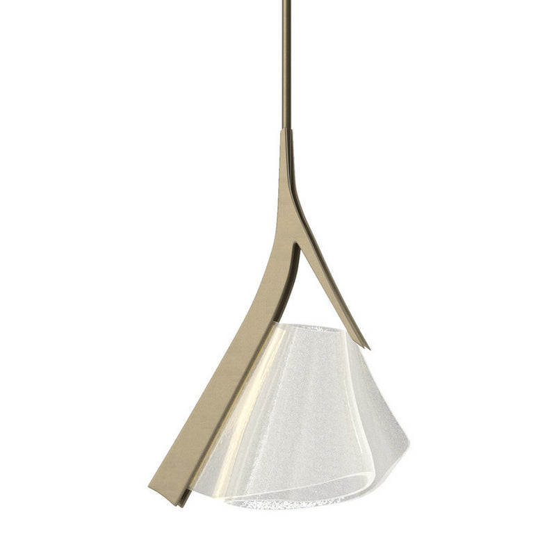 Hubbardton Forge 139845-LED-MULT-84 LED Pendant, Soft Gold