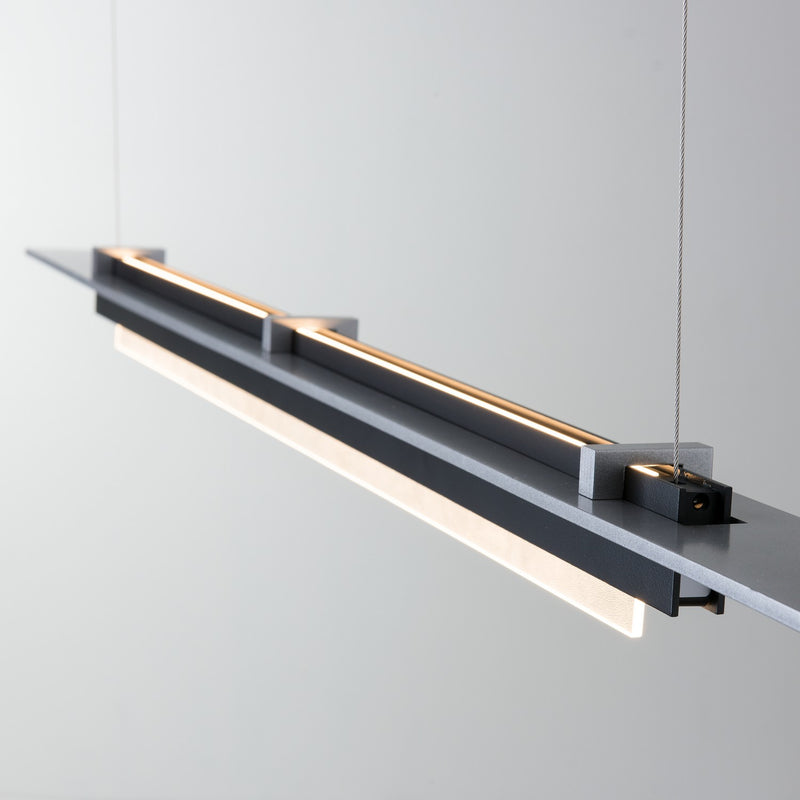Hubbardton Forge 139920-LED-STND-10-82 LED Pendant, Black