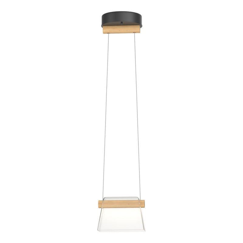 Hubbardton Forge 151060-LED-STND-10-WD-ZM0560 LED Mini Pendant, Black