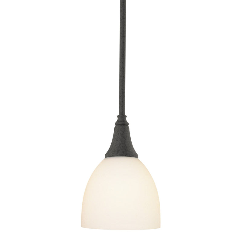 Hubbardton Forge 182640-SKT-MULT-20-GG0001 One Light Mini Pendant, Natural Iron