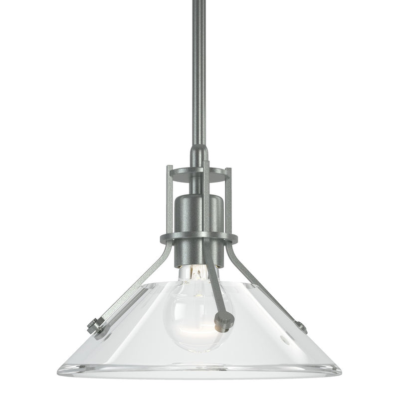 Hubbardton Forge 184253-SKT-MULT-82-ZM0673 One Light Mini Pendant, Vintage Platinum