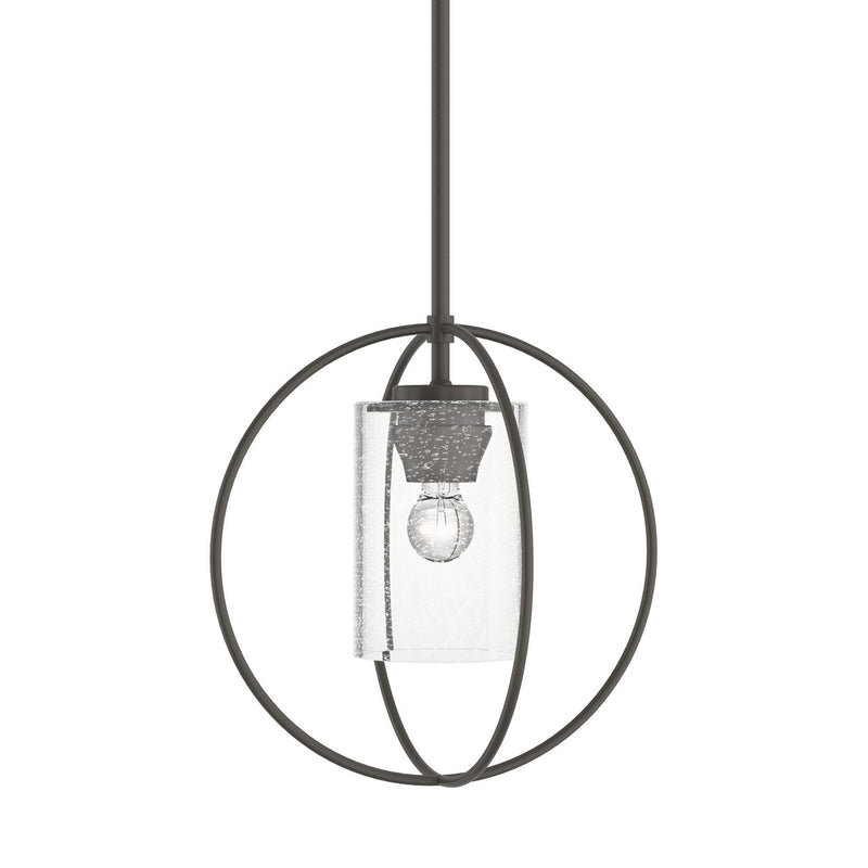 Hubbardton Forge 187440-SKT-MULT-07-II0160 One Light Mini Pendant, Dark Smoke
