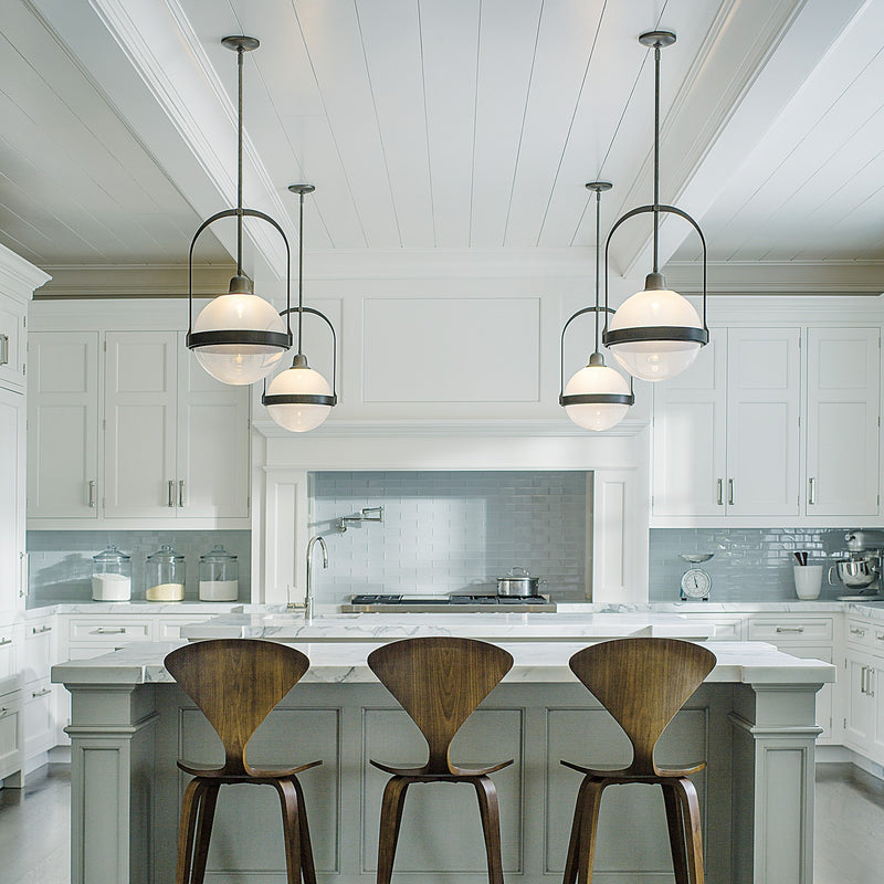 Hubbardton Forge 187460-SKT-MULT-07-WF0605 One Light Mini Pendant, Dark Smoke