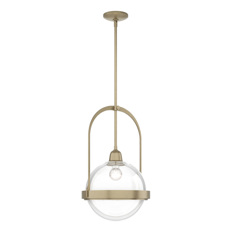 Hubbardton Forge 187460-SKT-MULT-84-ZM0605 One Light Mini Pendant, Soft Gold