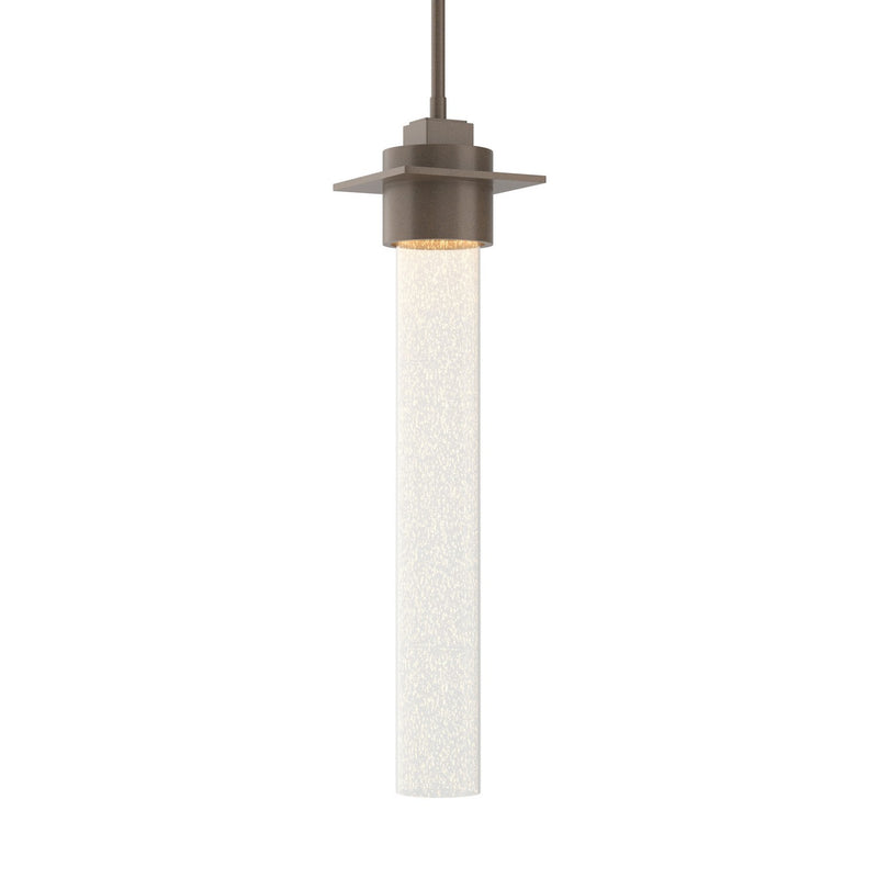Hubbardton Forge 187930-SKT-MULT-05-II0268 One Light Mini Pendant, Bronze
