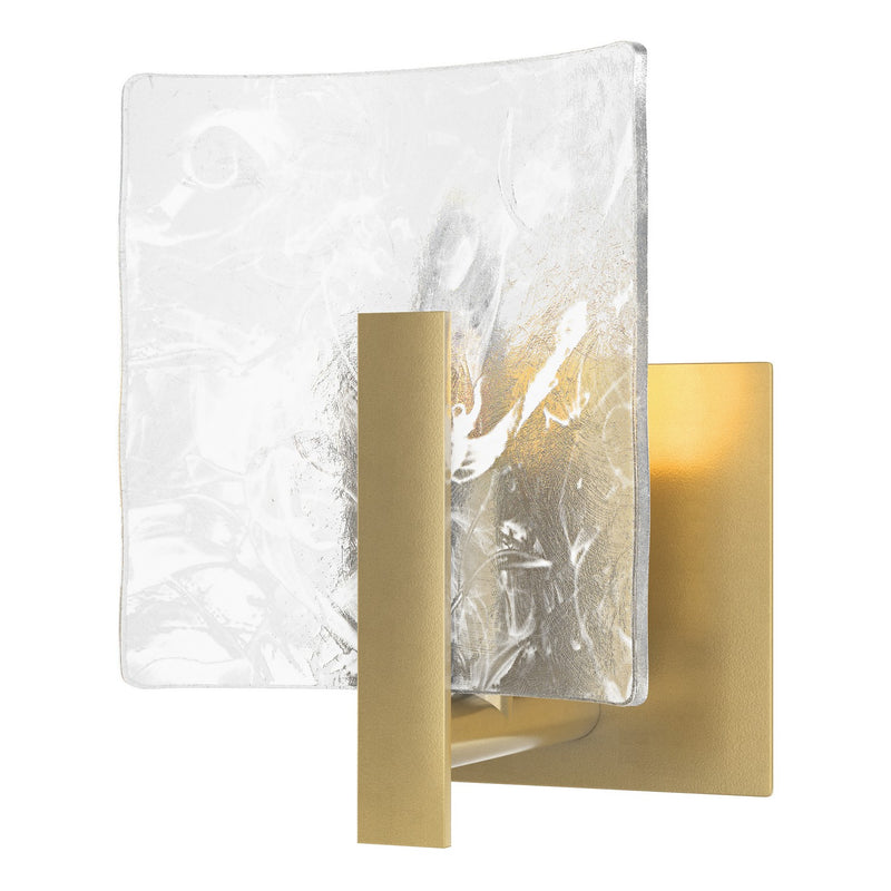 Hubbardton Forge 201311-SKT-86-YR0719 One Light Bath Sconce, Modern Brass