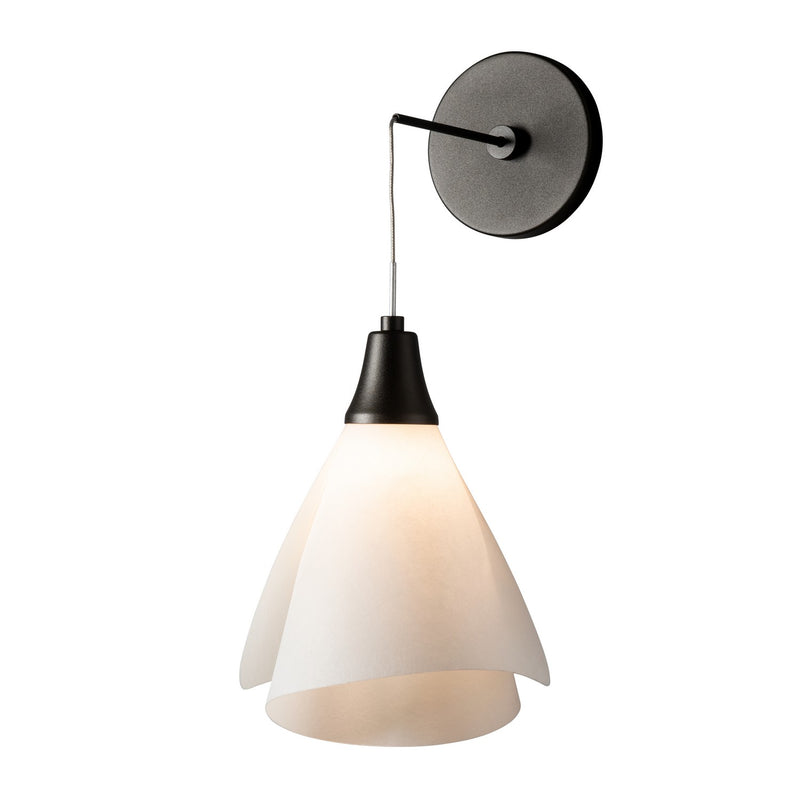 Hubbardton Forge 201391-SKT-14-SH1987 LED Wall Sconce, Oil Rubbed Bronze