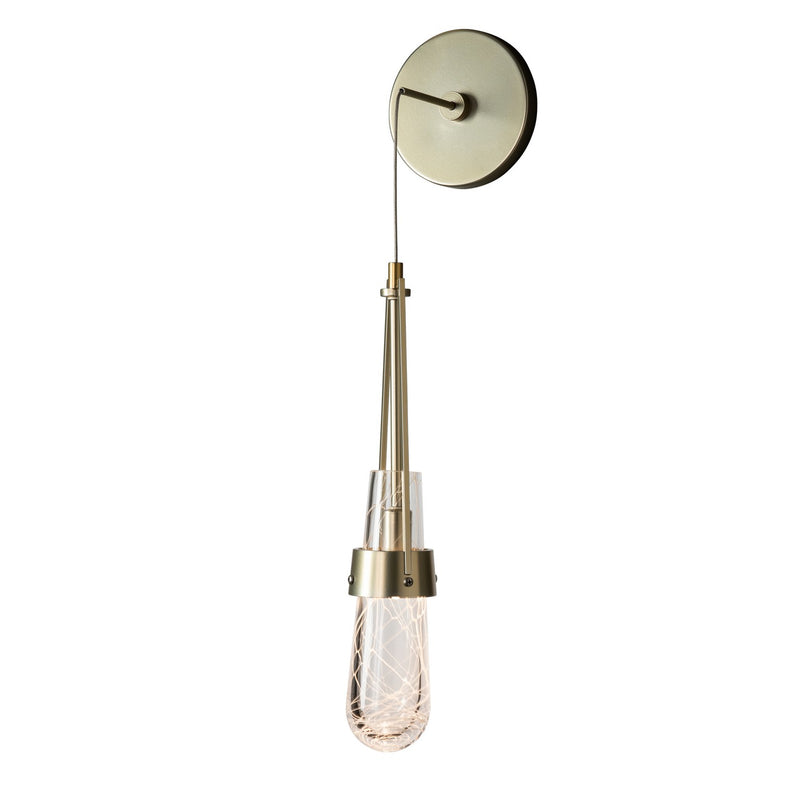 Hubbardton Forge 201392-SKT-86-YJ0434 LED Wall Sconce, Modern Brass