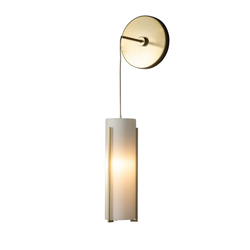 Hubbardton Forge 201394-SKT-86-GG0065 LED Wall Sconce, Modern Brass