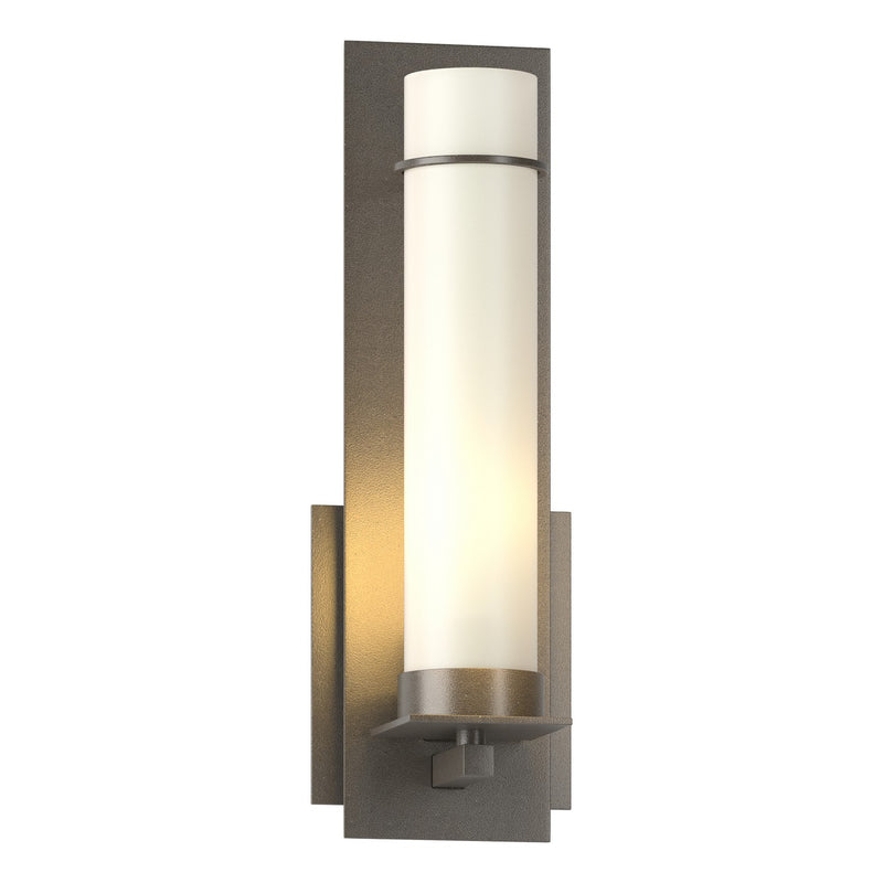Hubbardton Forge 204260-SKT-07-GG0186 One Light Wall Sconce, Dark Smoke