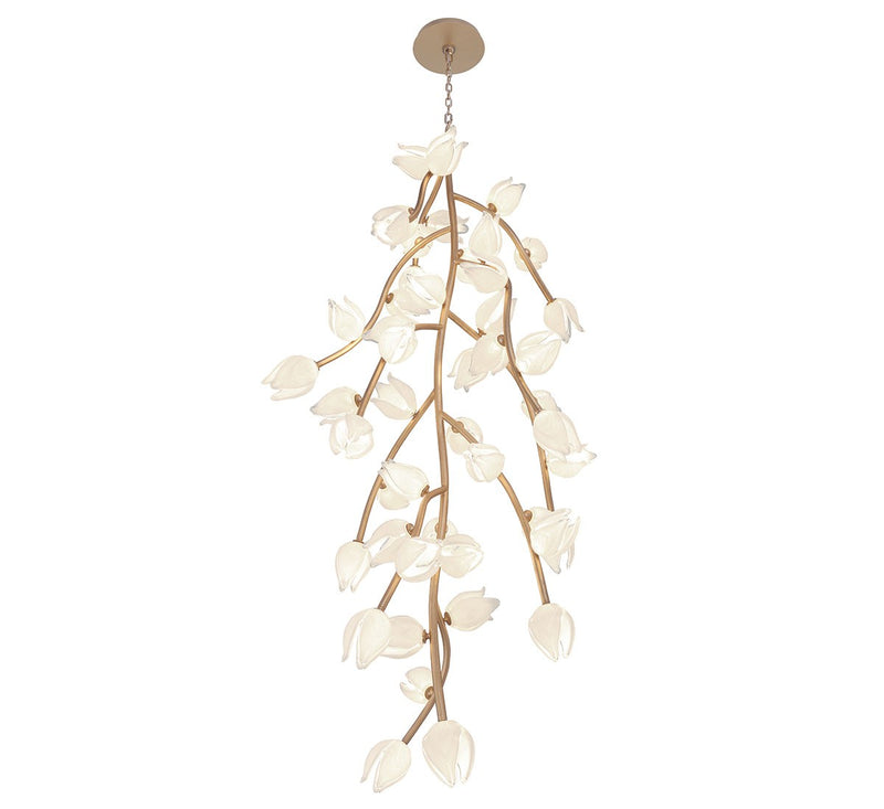 Lib & Co. 10113-03 LED Chandelier, Champagne Gold